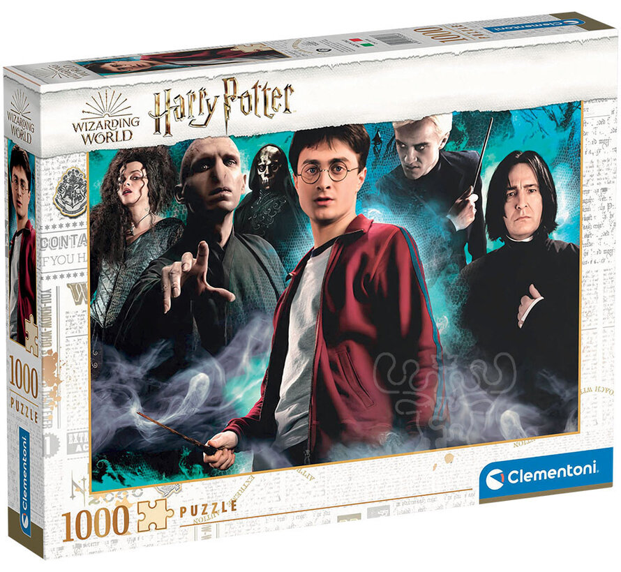 Clementoni Harry Potter - Deatheaters Puzzle 1000pcs