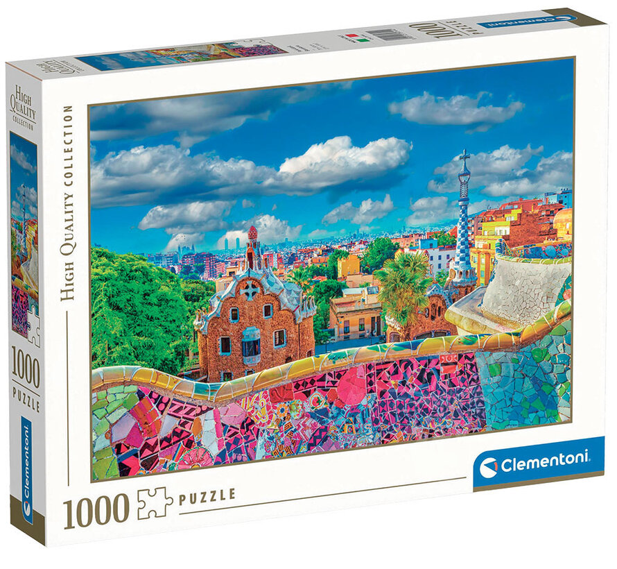 Clementoni Park Güell, Barcelona Puzzle 1000pcs
