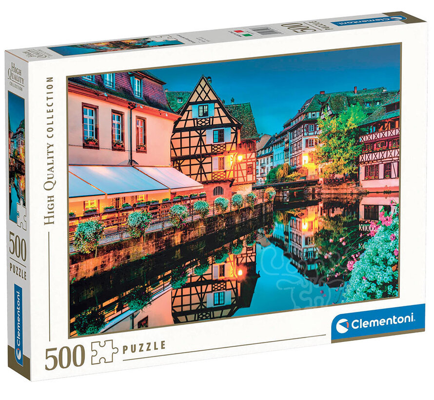 Clementoni Strasbourg Old Town Puzzle 500pcs