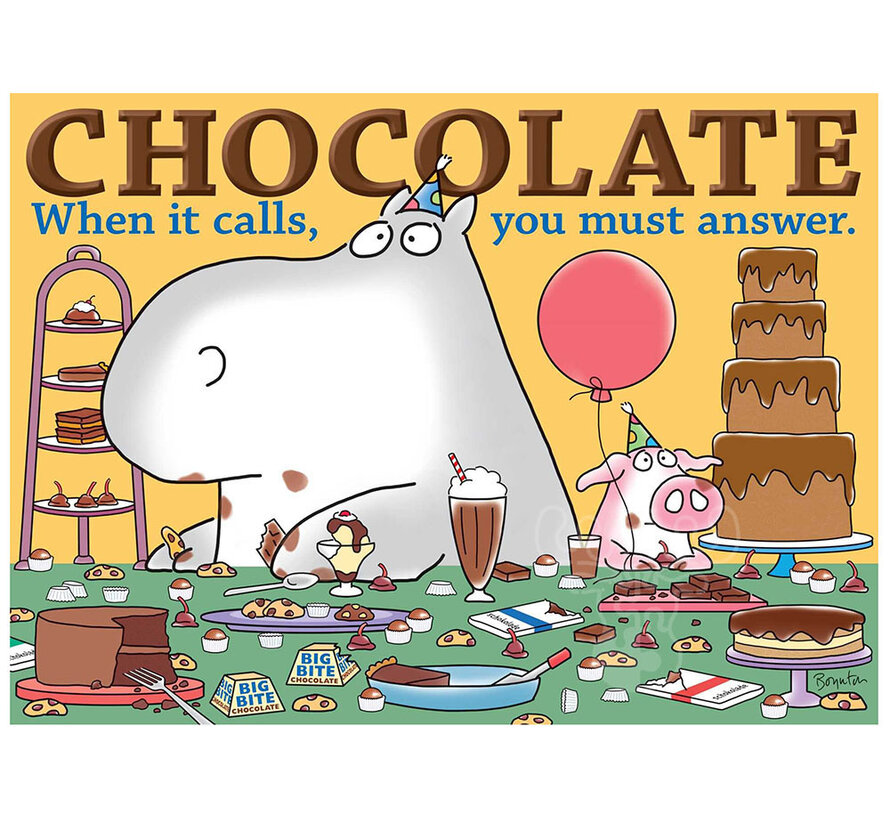 Boynton Sandra Boynton: Chocolate Overload Puzzle 1000pcs