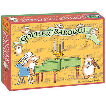 Simon & Schuster Boynton Sandra Boynton: Gopher Baroque Puzzle 500pcs