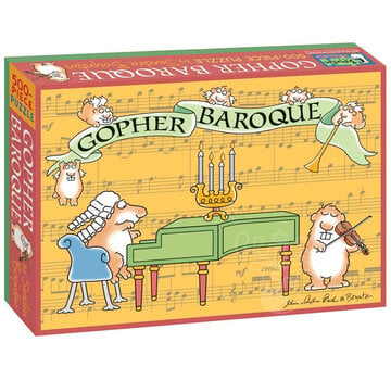 Simon & Schuster FINAL SALE Boynton Sandra Boynton: Gopher Baroque Puzzle 500pcs