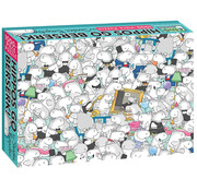 Simon & Schuster Boynton Sandra Boynton: Hippos Go Berserk! Puzzle 1000pcs