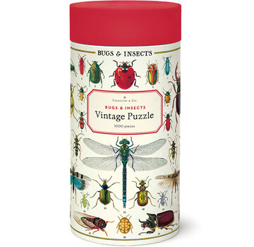 Cavallini Cavallini Vintage: Bugs & Insects Puzzle 1000pcs