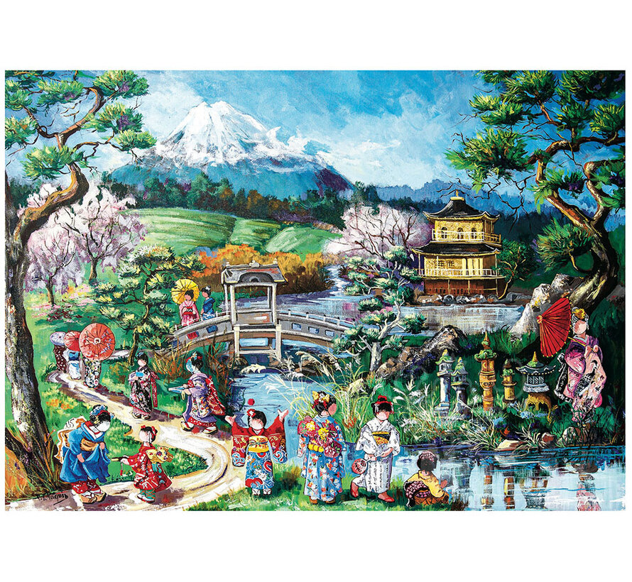 Pierre Belvedere Visit to Japan Puzzle 1000pcs