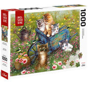 Pierre Belvedere Pierre Belvedere Cats in the Garden Puzzle 1000pcs