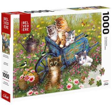 Pierre Belvedere Pierre Belvedere Cats in the Garden Puzzle 1000pcs