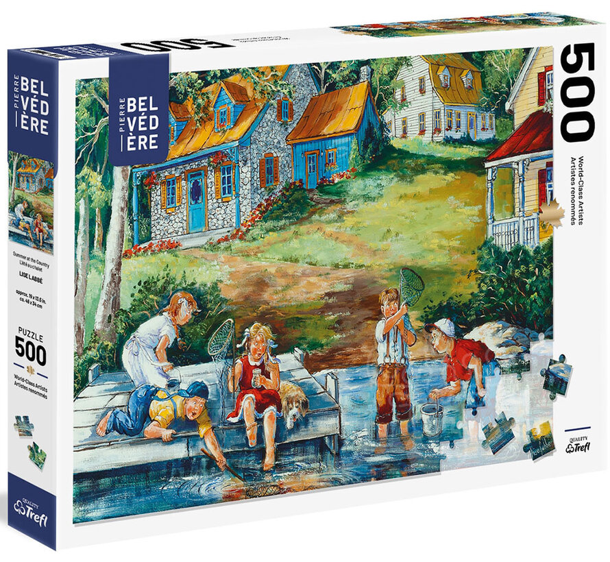 Pierre Belvedere Summer at the Country Puzzle 500pcs Large Pieces
