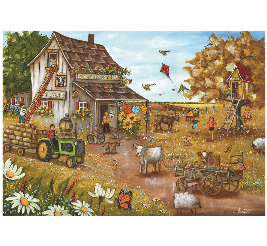 Pierre Belvedere Wind of Happiness Puzzle 1000pcs