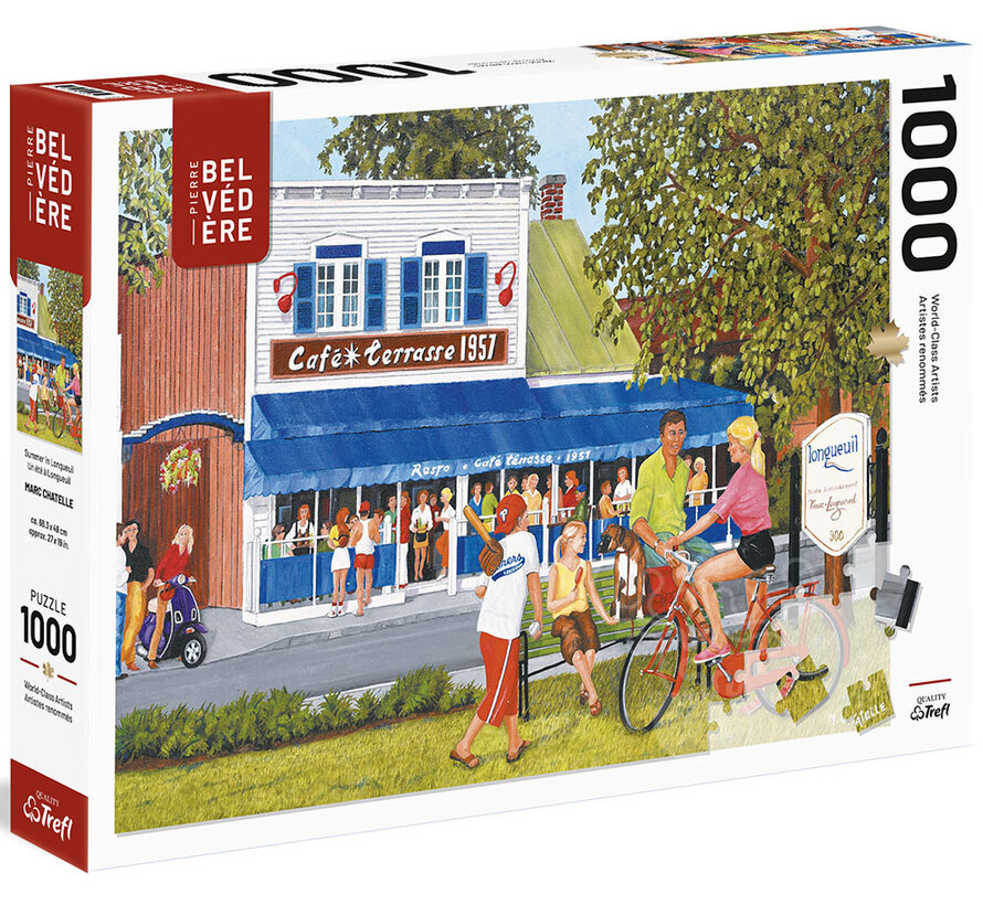 FINAL SALE Pierre Belvedere Summer in Longueuil Puzzle 1000pcs