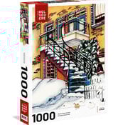 Pierre Belvedere FINAL SALE Pierre Belvedere Bovet: Snowy Balconies Puzzle 1000pcs