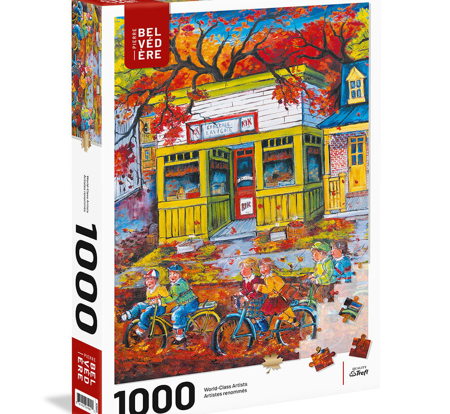 Pierre Belvedere The Bicycle Ride Puzzle 1000pcs