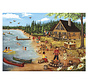 Pierre Belvedere Summer at the Log Cabin Puzzle 1000pcs