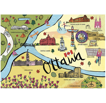 Pierre Belvedere Pierre Belvedere Farida: Ottawa Puzzle 1000pcs