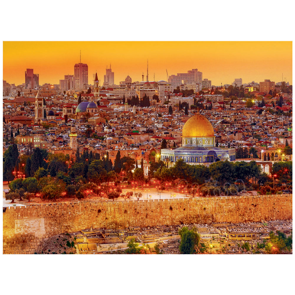 Trefl The Roofs of Jerusalem Puzzle 3000pcs Puzzles Canada