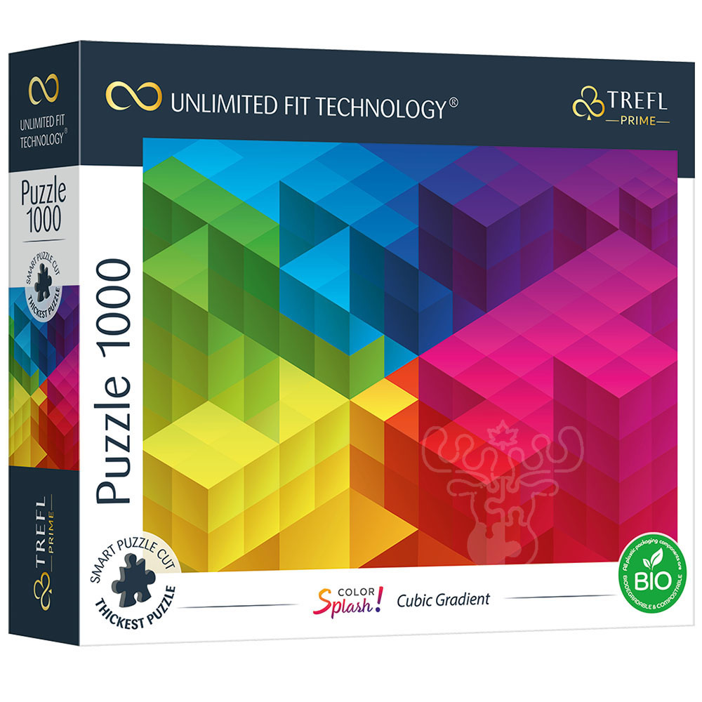 Trefl Cubic Gradient Puzzle 1000pcs Puzzles Canada