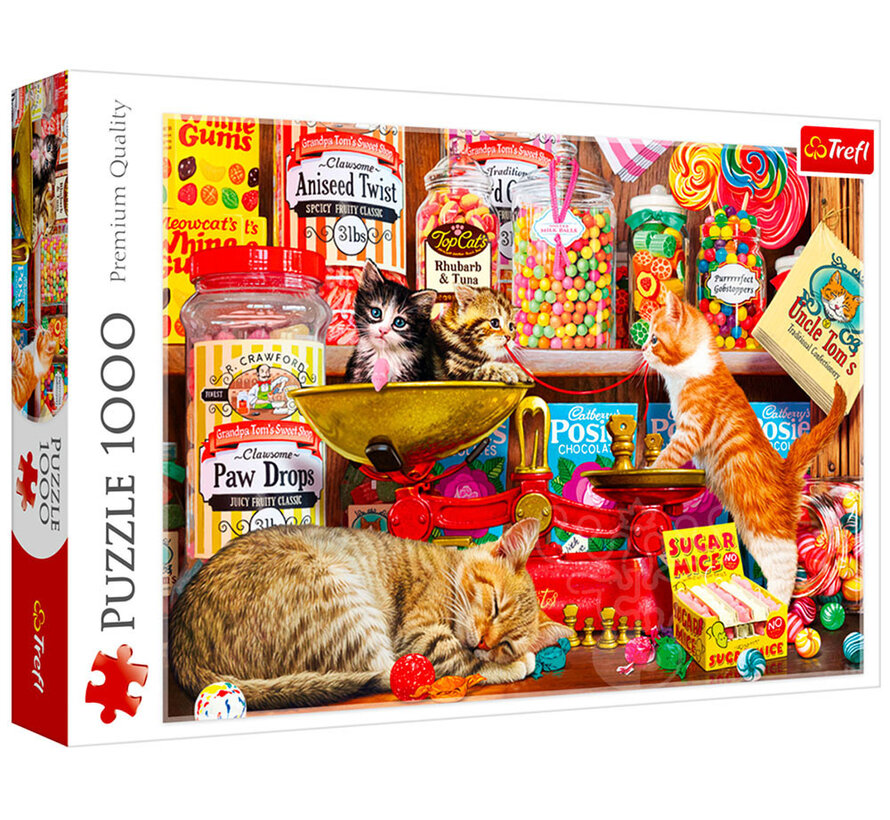 Trefl Cat's Sweets Puzzle 1000pcs