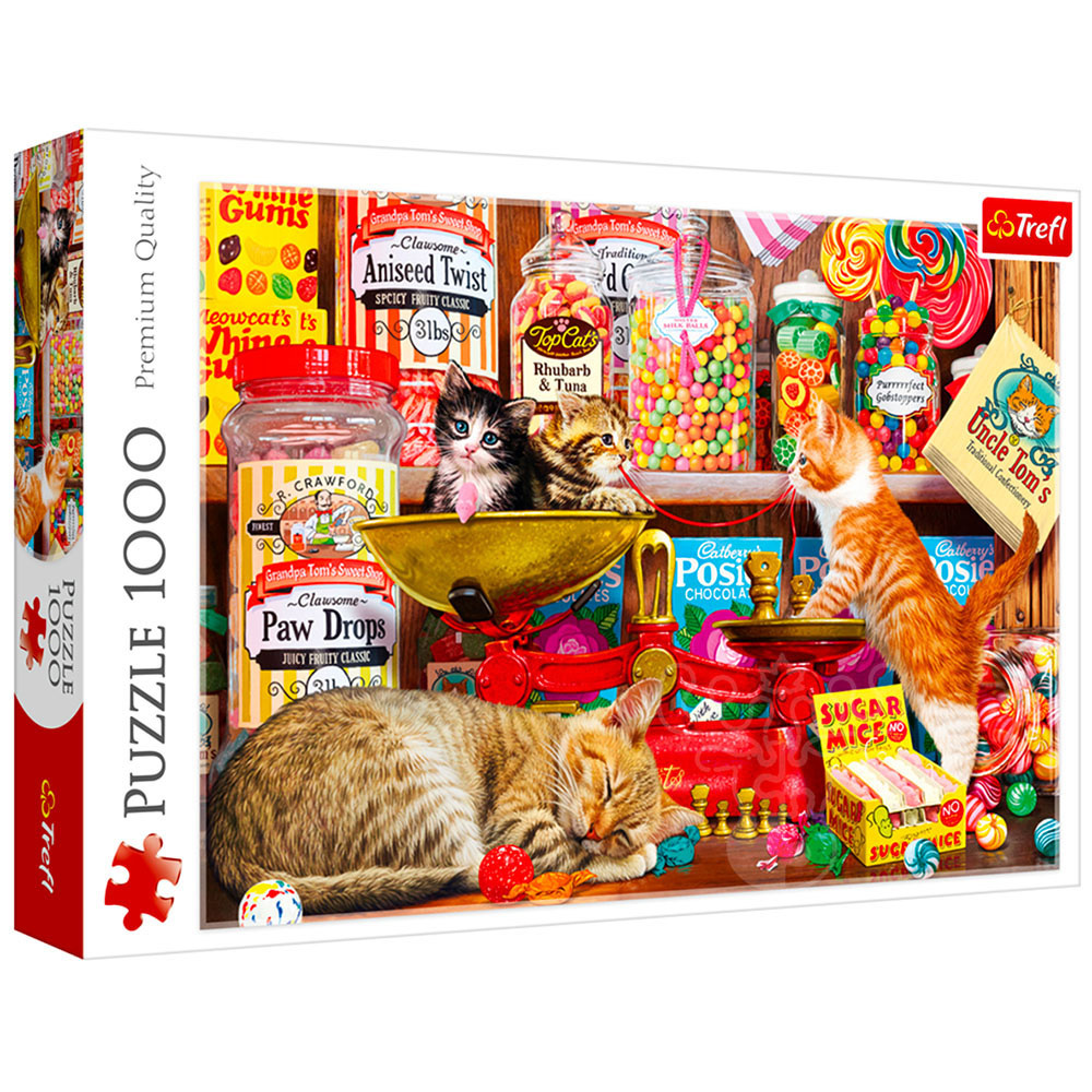 Trefl Cat's Sweets Puzzle 1000pcs Puzzles Canada