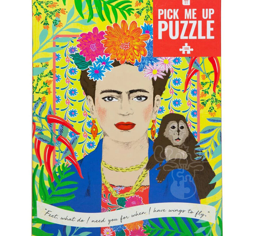 FINAL SALE Talking Tables Pick Me Up Frida Kahlo Puzzle 1000pcs-CL
