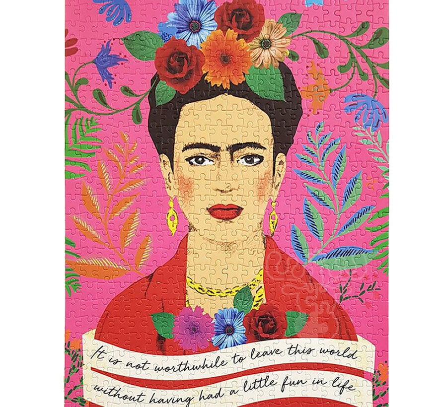 Talking Tables Pick Me Up Frida Kahlo Puzzle 500pcs