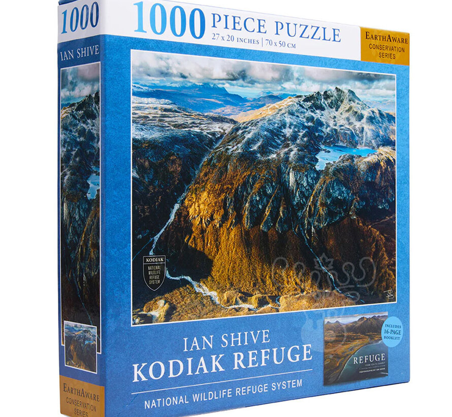 Insight Editions Ian Shive: Refuge—Kodiak National Wildlife Refuge System Puzzle 1000pcs