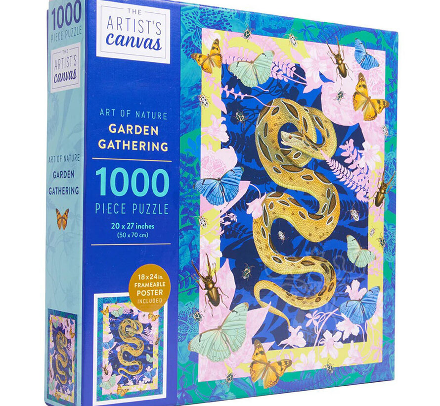 Insight Editions Art of Nature: Garden Gathering Puzzle 1000pcs
