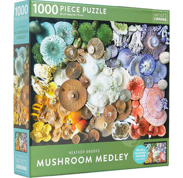 Insight Editions Insight Editions Mushroom Medley Puzzle 1000pcs