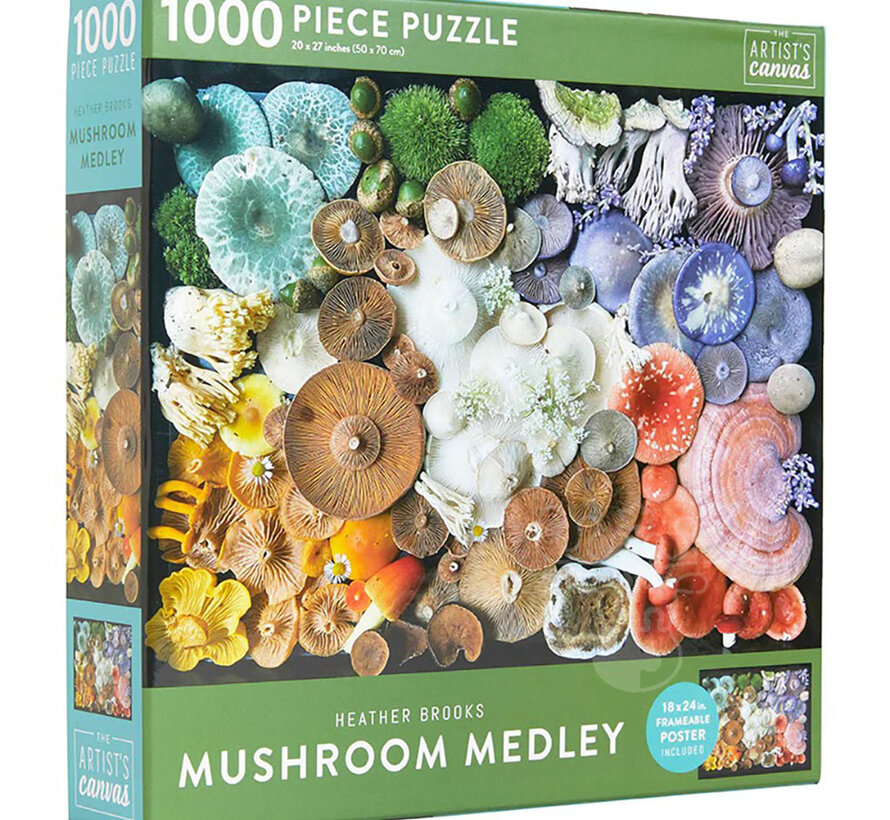 Insight Editions Mushroom Medley Puzzle 1000pcs