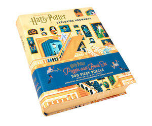 Insight Editions Exploring Hogwarts Puzzle 500pcs and Book Set