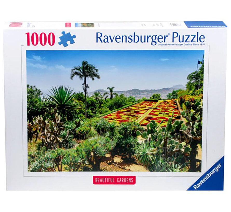 Ravensburger Beautiful Gardens: Botanical Garden, Madeira Puzzle 1000pcs