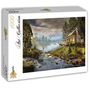 Grafika Grafika La Cabane du Pêcheur  (The Fisherman's Cabin) Puzzle 1000pcs