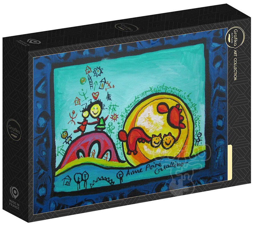 Grafika Rencontre vers la Poésie (Encounter towards Poetry) Puzzle 1000pcs