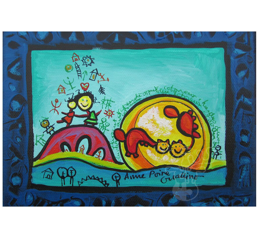 Grafika Rencontre vers la Poésie (Encounter towards Poetry) Puzzle 1000pcs