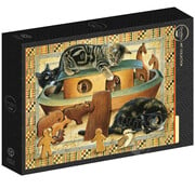Grafika Grafika Kittens playing in Noahs ark Puzzle 1000pcs