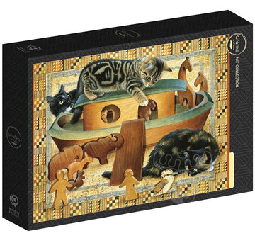 Grafika Grafika Kittens playing in Noahs ark Puzzle 1000pcs