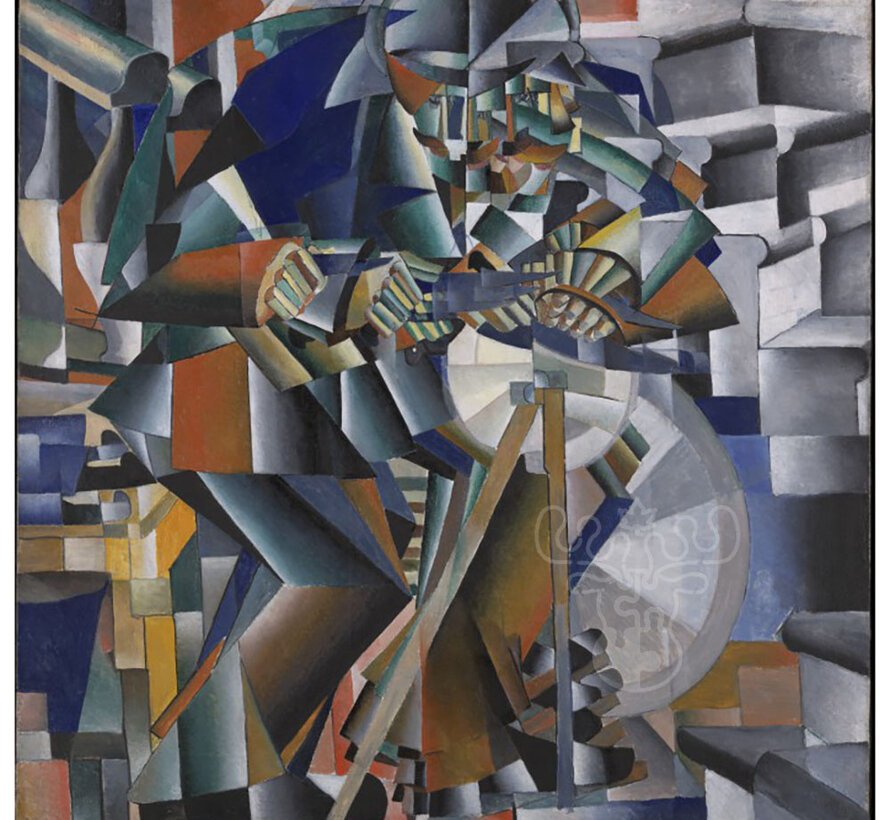 Grafika Kasimir Malevich: The Knifegrinder, 1912-13 Puzzle 1000pcs