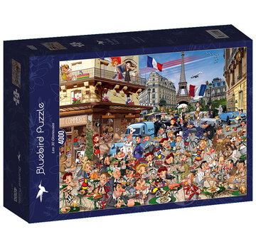 Bluebird Bluebird Les 30 Glorieuses - François Ruyer Puzzle 4000pcs