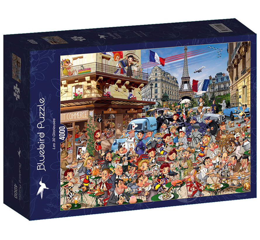 Bluebird Les 30 Glorieuses - François Ruyer Puzzle 4000pcs