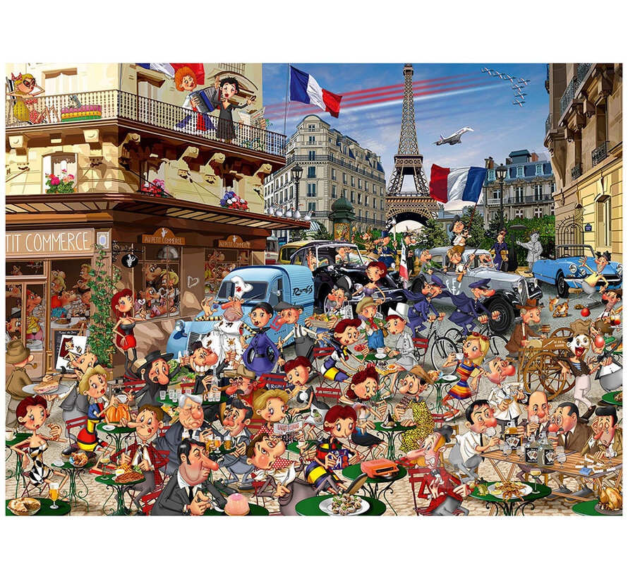 Bluebird Les 30 Glorieuses - François Ruyer Puzzle 4000pcs