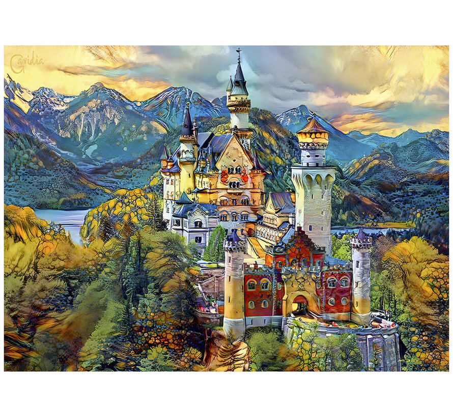 Bluebird Neuschwanstein Castle Puzzle 6000pcs