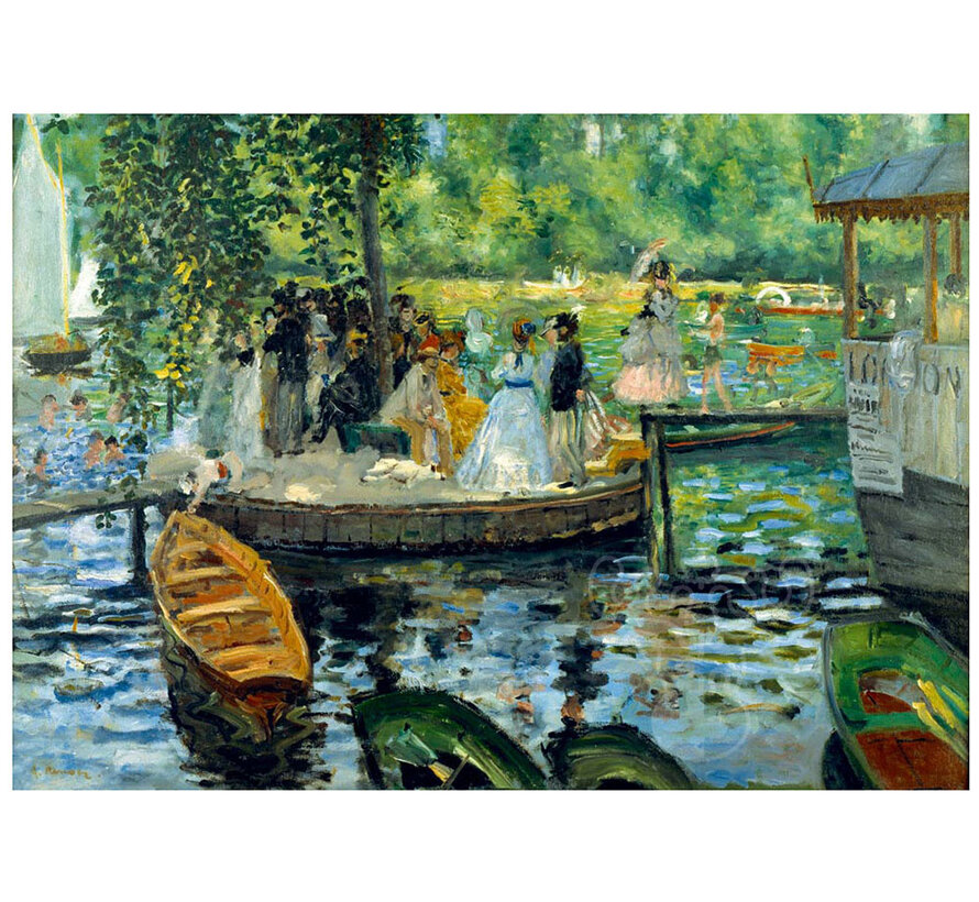 Bluebird Renoir - La Grenouillère, 1869 Puzzle 1000pcs