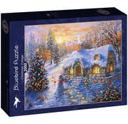 Bluebird Bluebird Christmas Cottage Puzzle 2000pcs