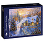 Bluebird Christmas Cottage Puzzle 2000pcs