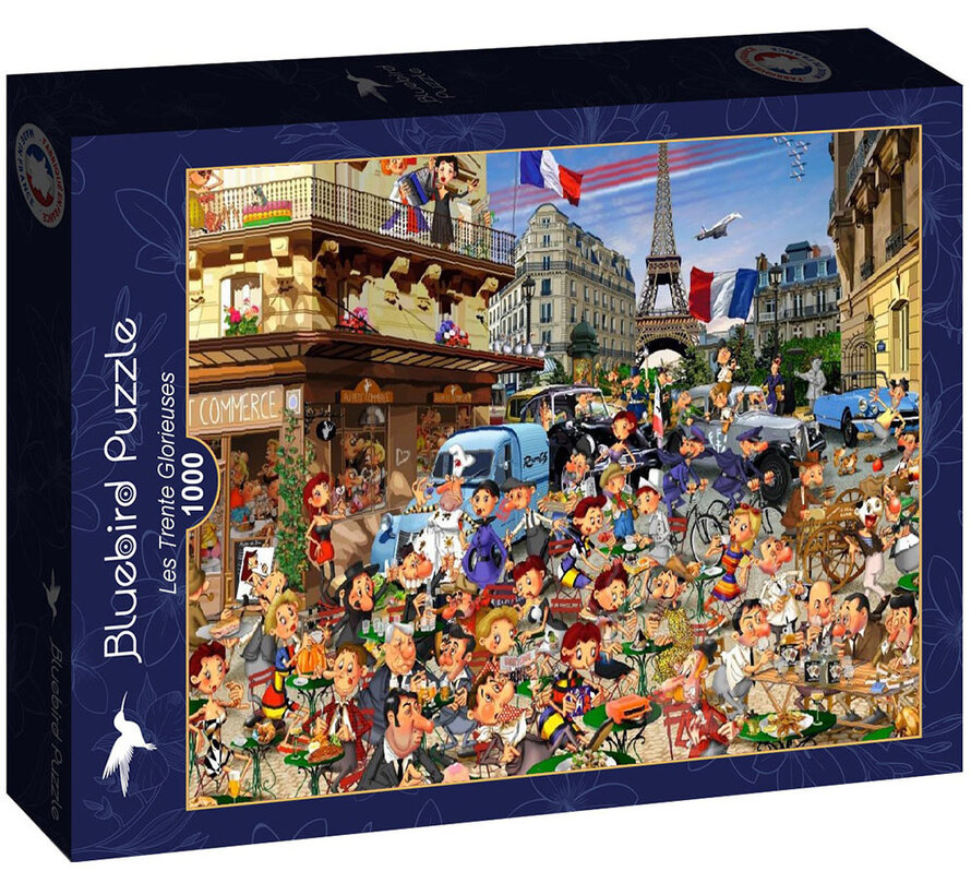 Bluebird Les Trente Glorieuses Puzzle 1000pcs