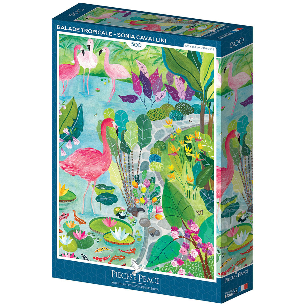 Pieces & Peace Balade tropicale Puzzle 500pcs Puzzles Canada