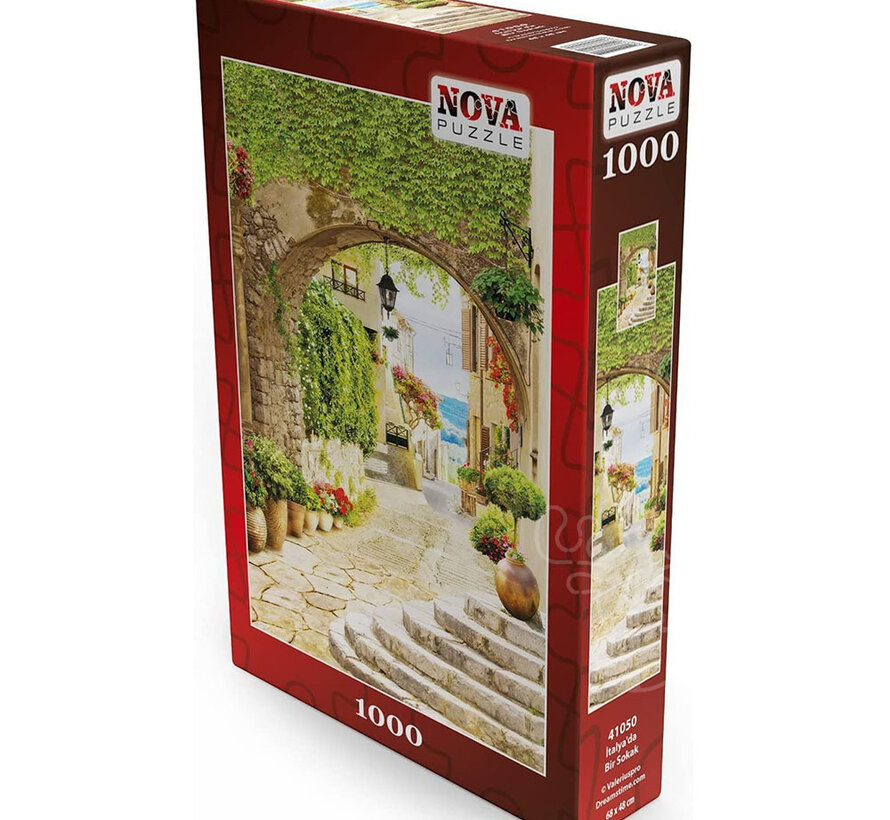 FINAL SALE Nova Street in Italy Puzzle 1000pcs ONLINE ORDER ONLY