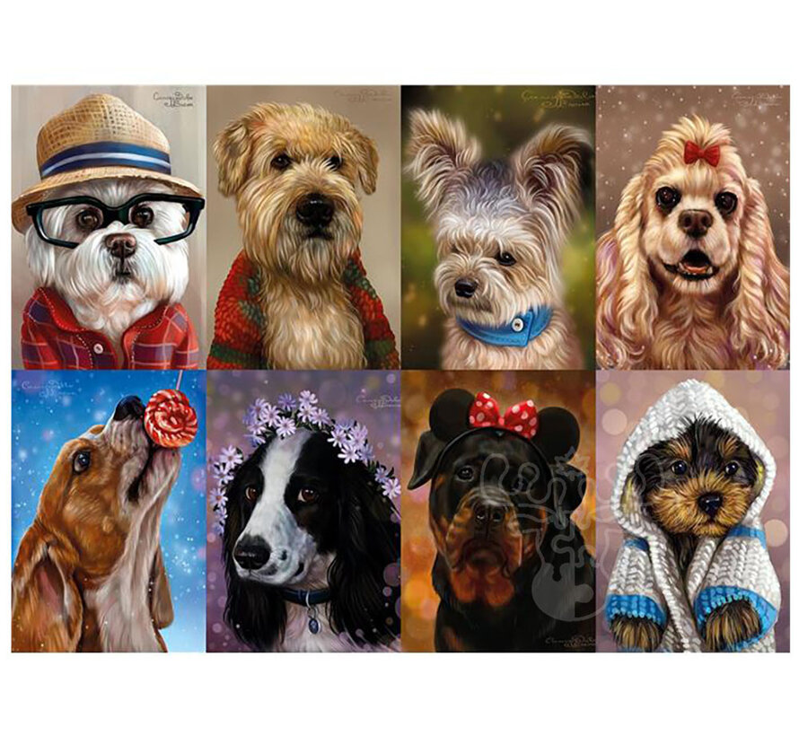 Nova Cute Puppies Puzzle 1000pcs ONLINE ORDER ONLY