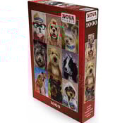 Nova Nova Cute Dogs Puzzle 1000pcs ONLINE ORDER ONLY