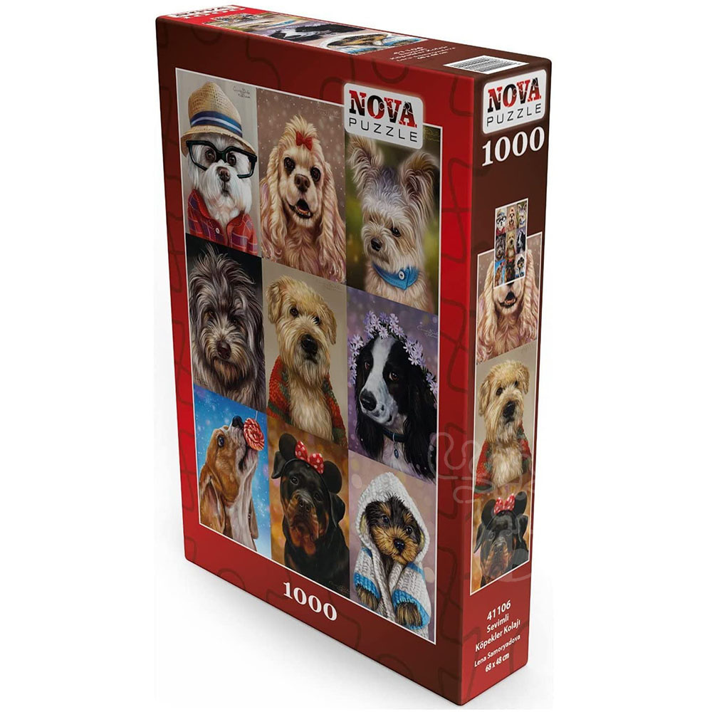 Nova Cute Dogs Puzzle 1000pcs Puzzles Canada