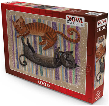 Nova Nova Two Cats Puzzle 1000pcs ONLINE ORDER ONLY